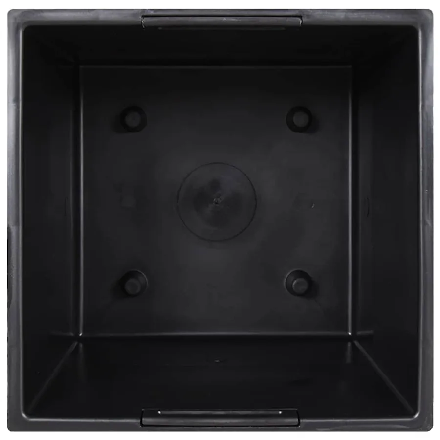 Jardinière et intérieur amovible marron 21 /32 L rotin PP - 5