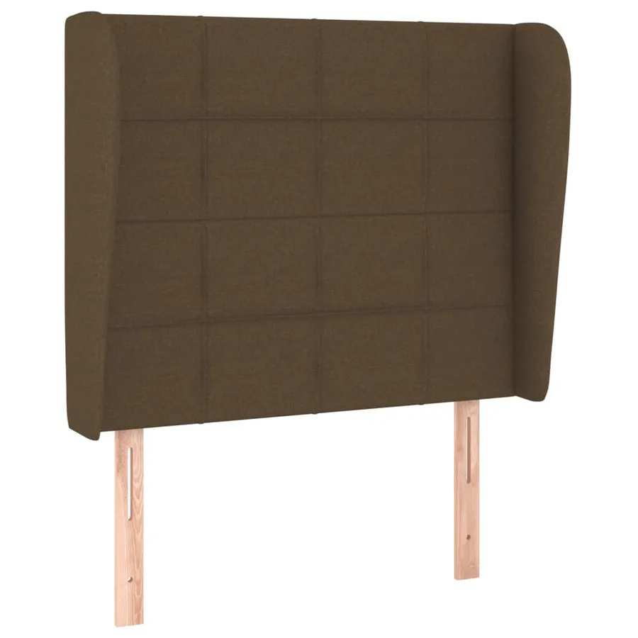 Sommier à lattes de lit avec matelas Marron foncé 100x200 cm - 6
