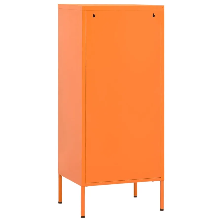 Armoire de rangement Orange 42,5x35x101,5 cm Acier - 5