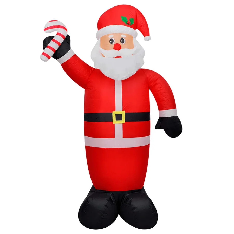 Père noël gonflable de 120 cm - 2