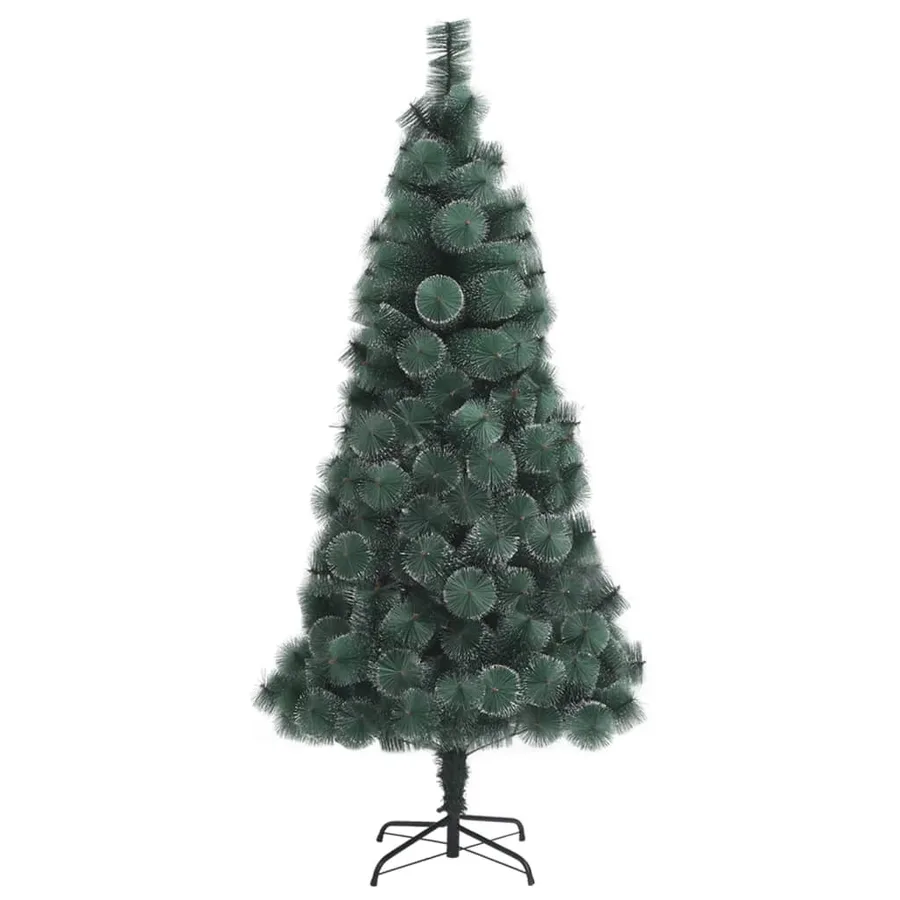 Sapin de Noël artificiel avec support Vert 180 cm PET - 2