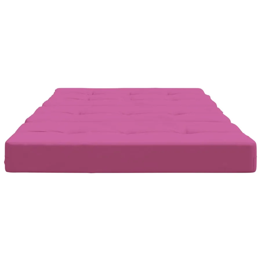 Coussins de chaise longue lot de 2 rose tissu oxford - 7