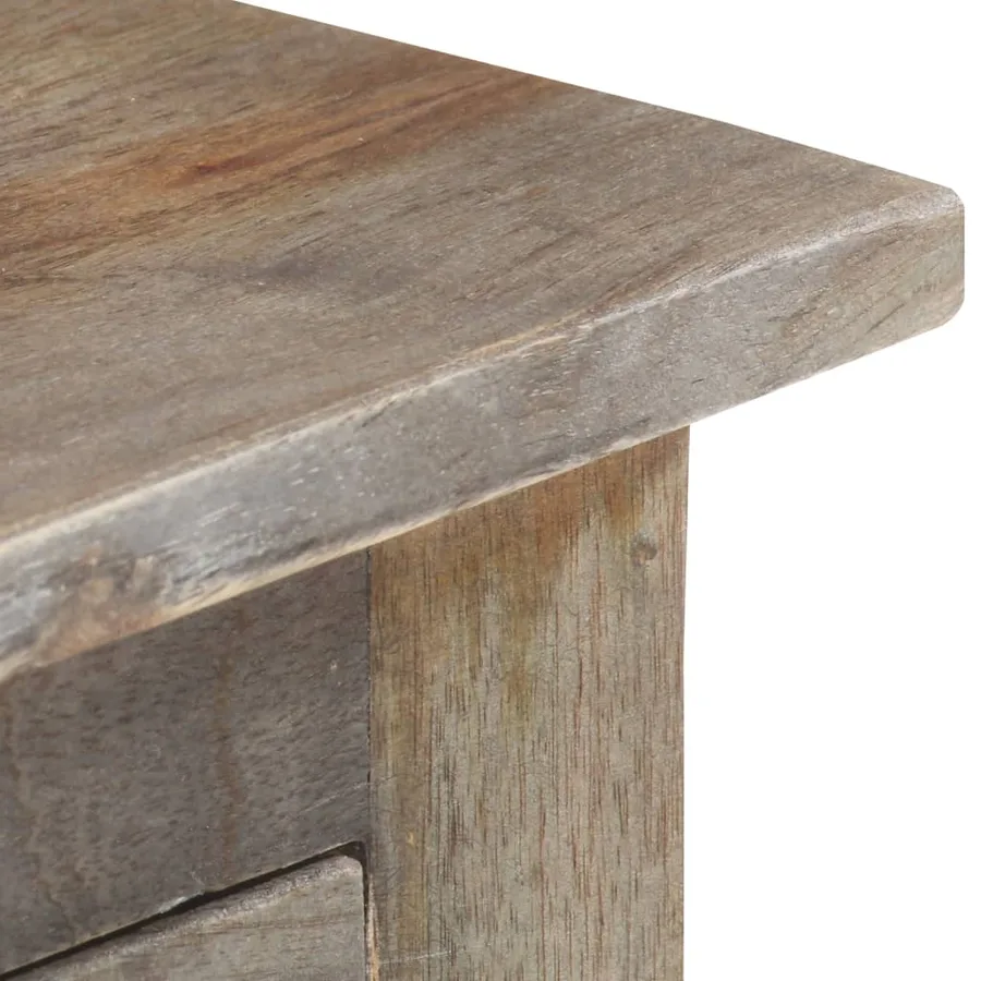 Meuble TV 100x30x55 cm Bois de manguier massif - 6