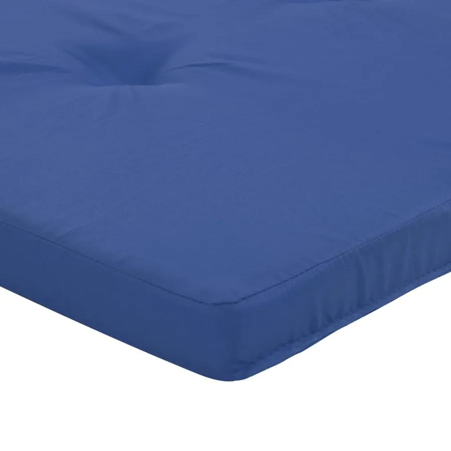 Coussins de chaise longue lot de 2 bleu royal tissu oxford - 10
