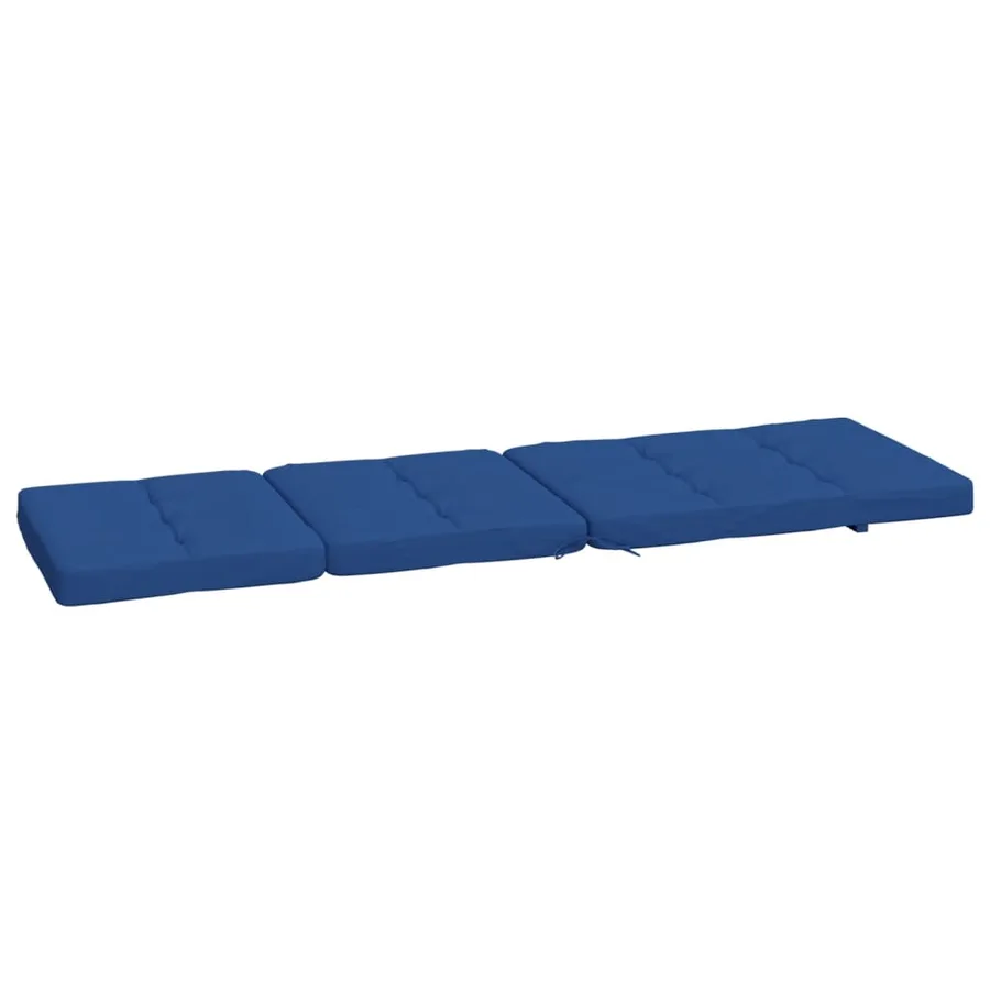 Coussins de chaise longue lot de 2 bleu royal tissu oxford - 6