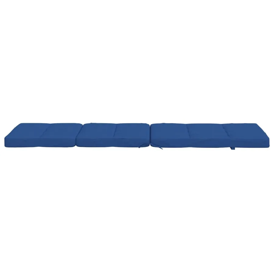 Coussins de chaise longue lot de 2 bleu royal tissu oxford - 8