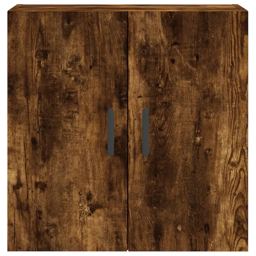Armoire murale chêne fumé 60x31x60 cm bois d'ingénierie - 5