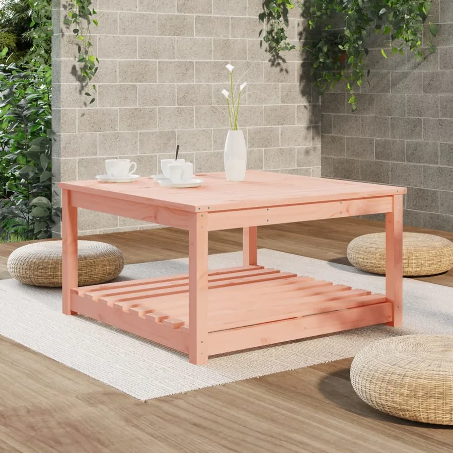 Table de jardin 82,5x82,5x45 cm bois massif de douglas - 3