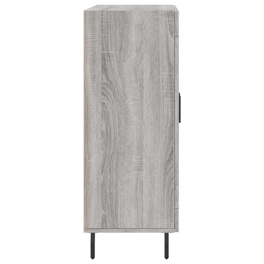 Buffet sonoma gris 69,5x34x90 cm bois d'ingénierie - 7