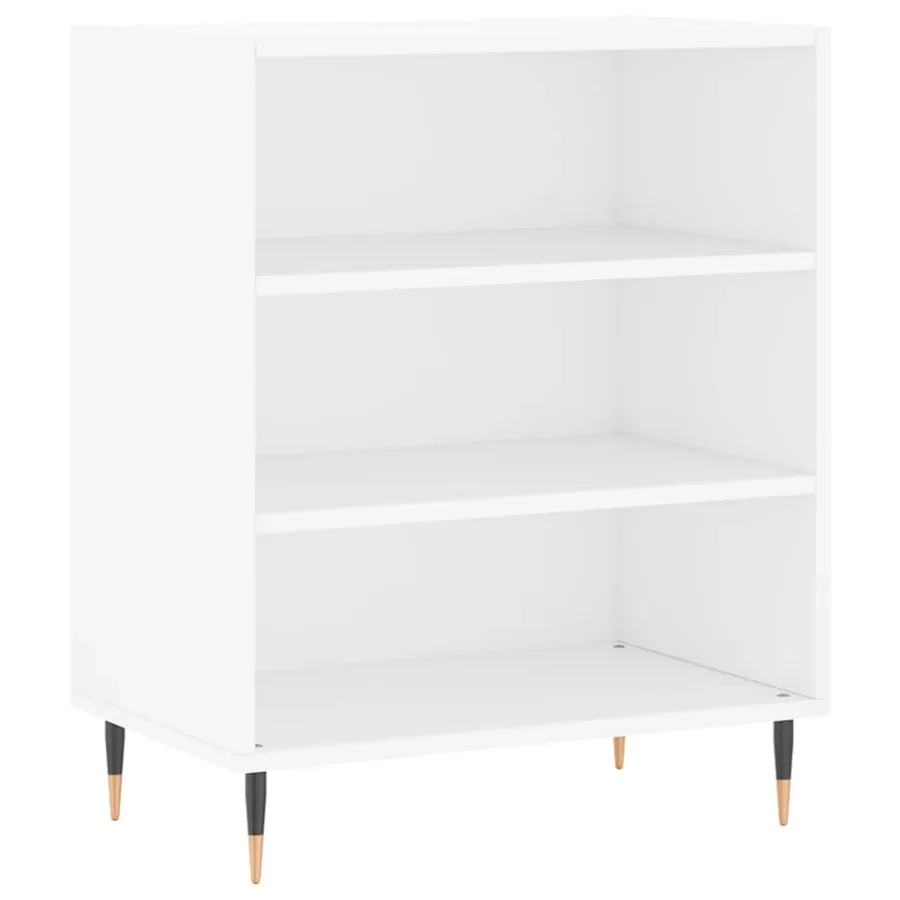 Buffet blanc 57x35x70 cm bois d’ingénierie - 2