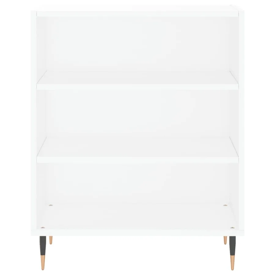 Buffet blanc 57x35x70 cm bois d’ingénierie - 4