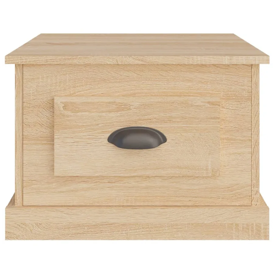 Table basse Chêne sonoma 50x50x35 cm Bois d'ingénierie - 6