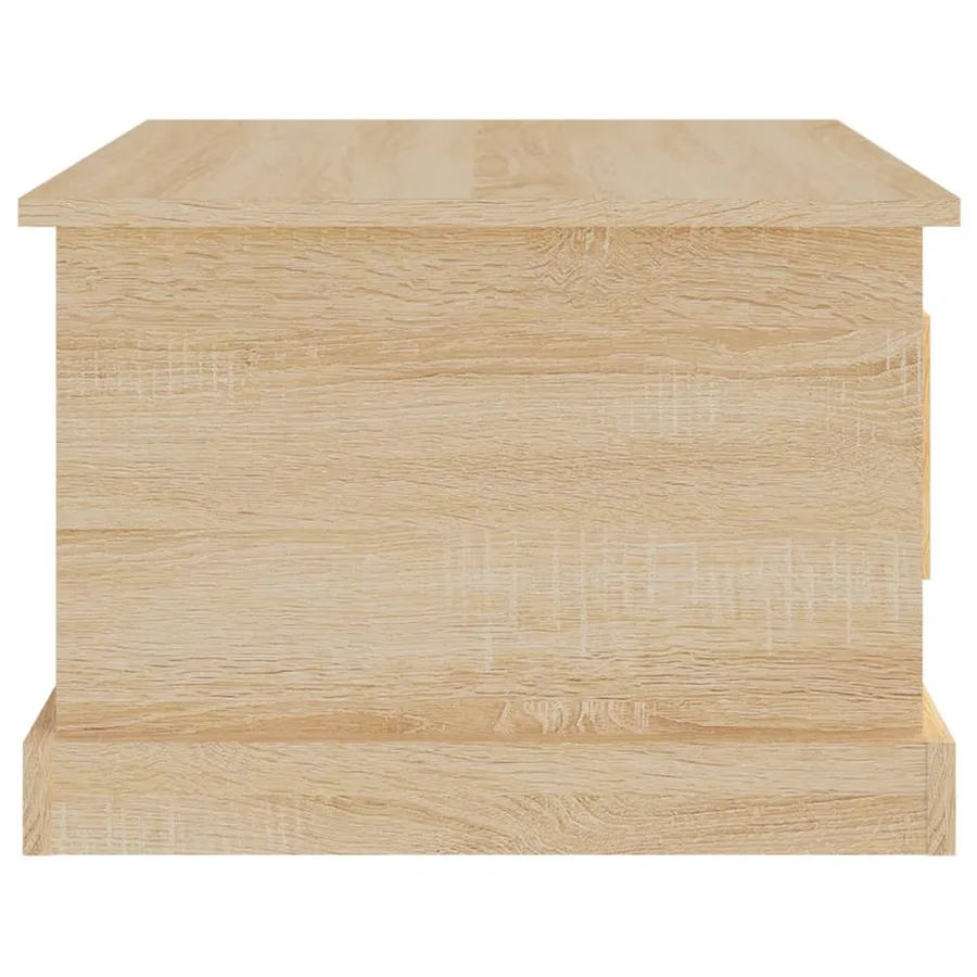 Table basse Chêne sonoma 50x50x35 cm Bois d'ingénierie - 8