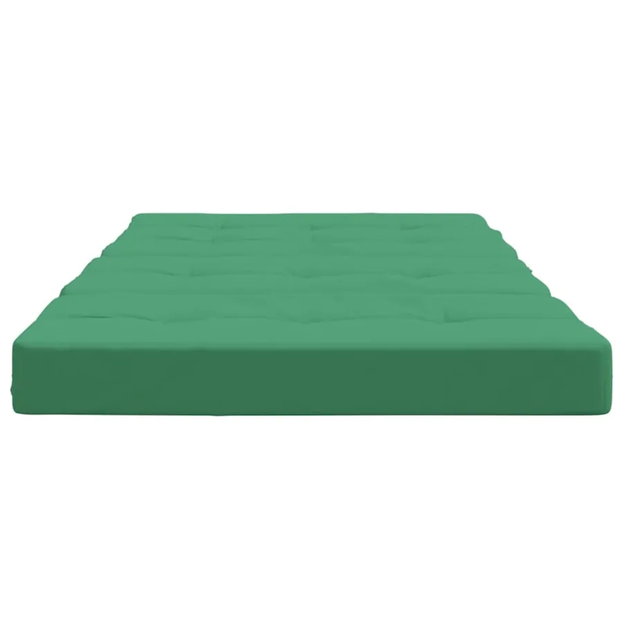 Coussins de chaise longue lot de 2 vert tissu oxford - 7