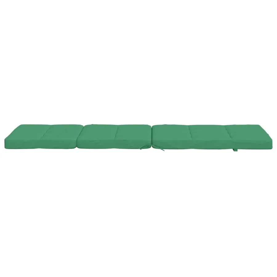 Coussins de chaise longue lot de 2 vert tissu oxford - 8