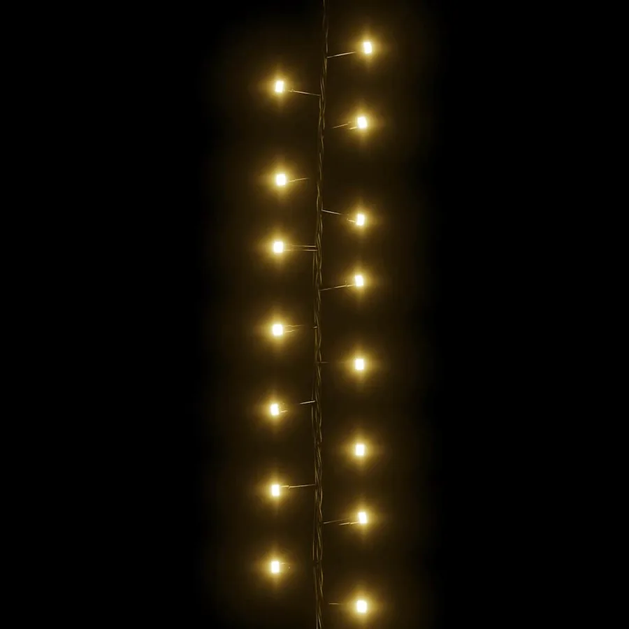 Guirlande à LED compacte avec 3000 LED Blanc chaud 65 m PVC - 5