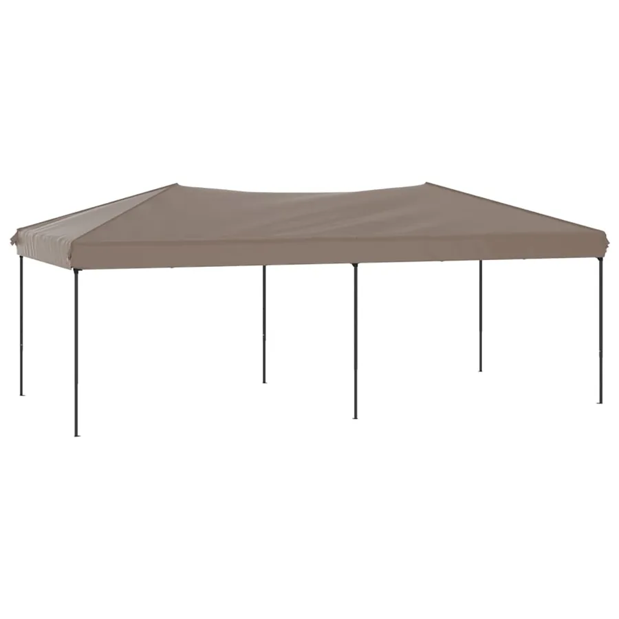 Tente de réception pliable Taupe 3x6 m - 2