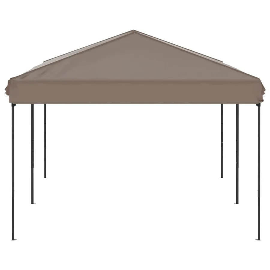 Tente de réception pliable Taupe 3x6 m - 4
