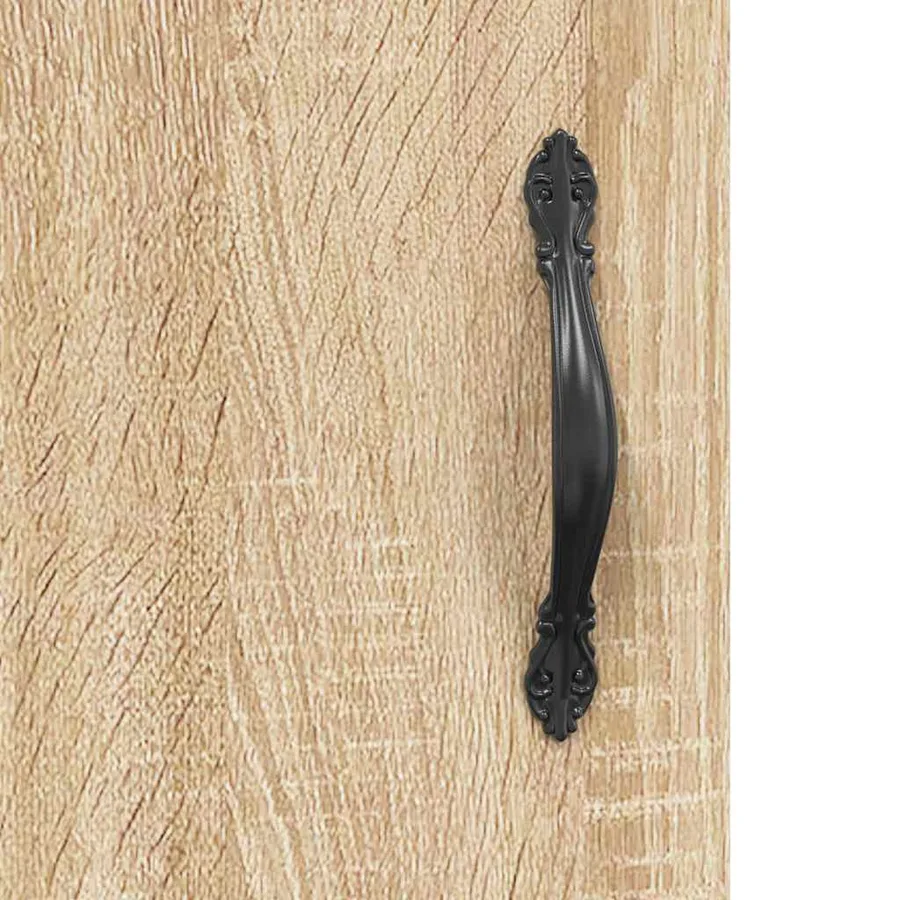 Buffet haut Chêne sonoma 69,5x34x180 cm Bois d'ingénierie - 10