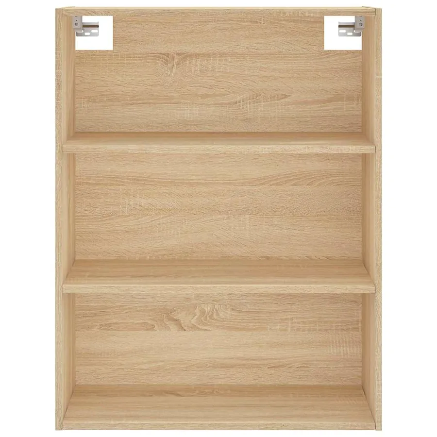 Buffet haut Chêne sonoma 69,5x34x180 cm Bois d'ingénierie - 6
