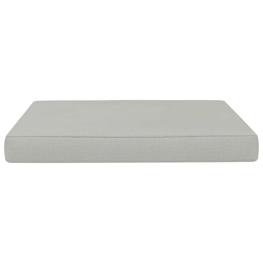 Coussin de plancher de palette 60x61,5x6 cm Beige Tissu - 2