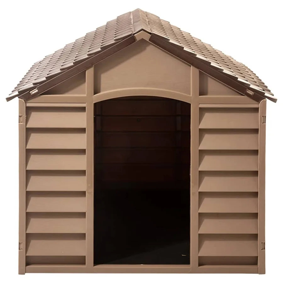 Niche pour chien Marron 86x84x82 cm Polypropylène - 3