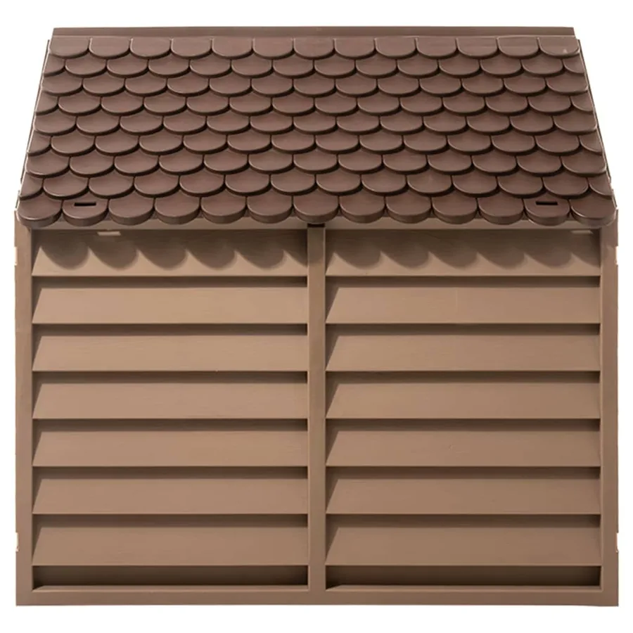 Niche pour chien Marron 86x84x82 cm Polypropylène - 4