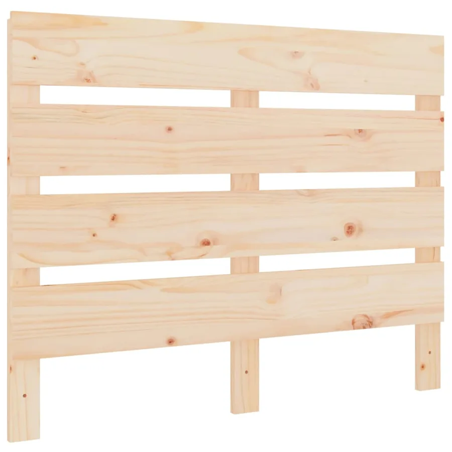 Cadre de lit 90x190 cm Bois de pin massif Simple - 6