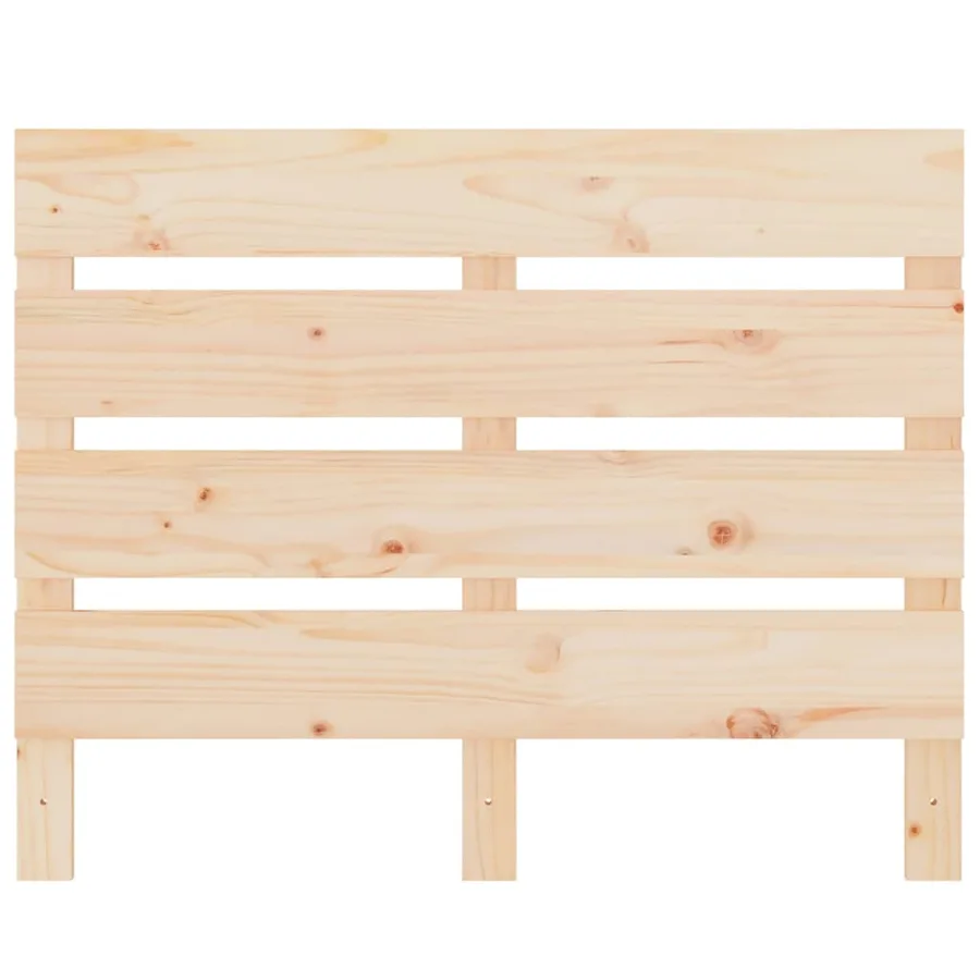 Cadre de lit 90x190 cm Bois de pin massif Simple - 7