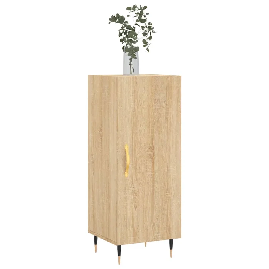 Buffet Chêne sonoma 34,5x34x90 cm Bois d'ingénierie - 3