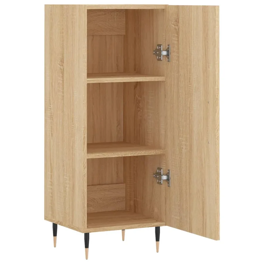 Buffet Chêne sonoma 34,5x34x90 cm Bois d'ingénierie - 5