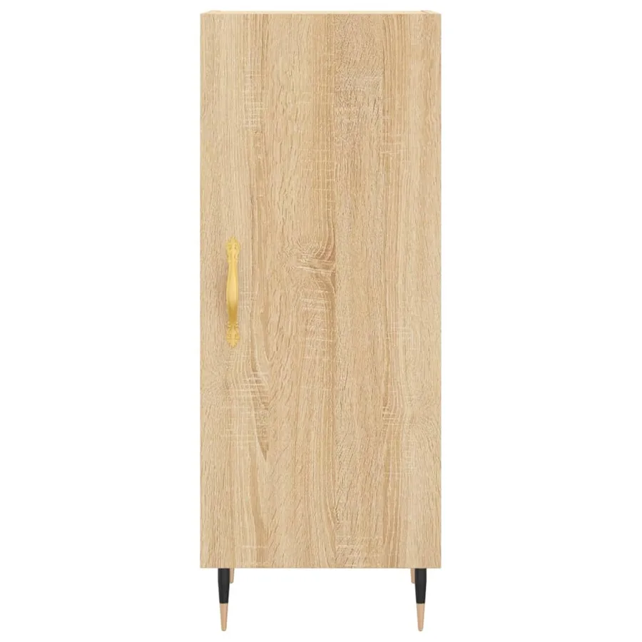 Buffet Chêne sonoma 34,5x34x90 cm Bois d'ingénierie - 6
