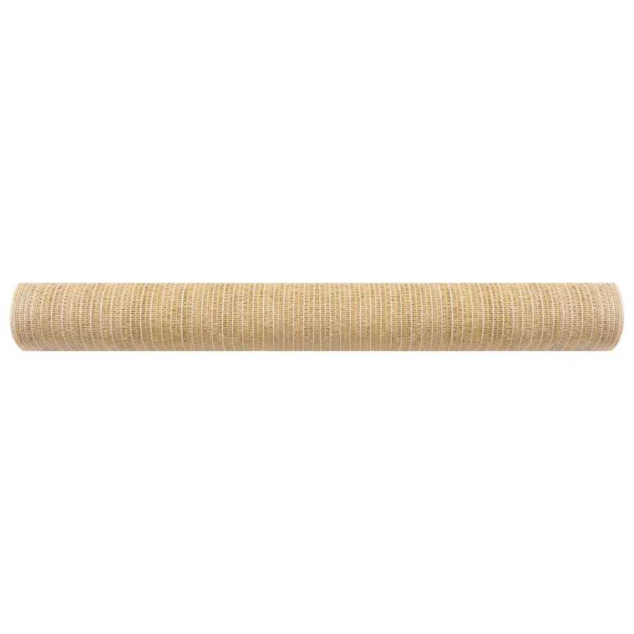 Filet brise-vue Beige 2x10 m PEHD 75 g/m² - 3