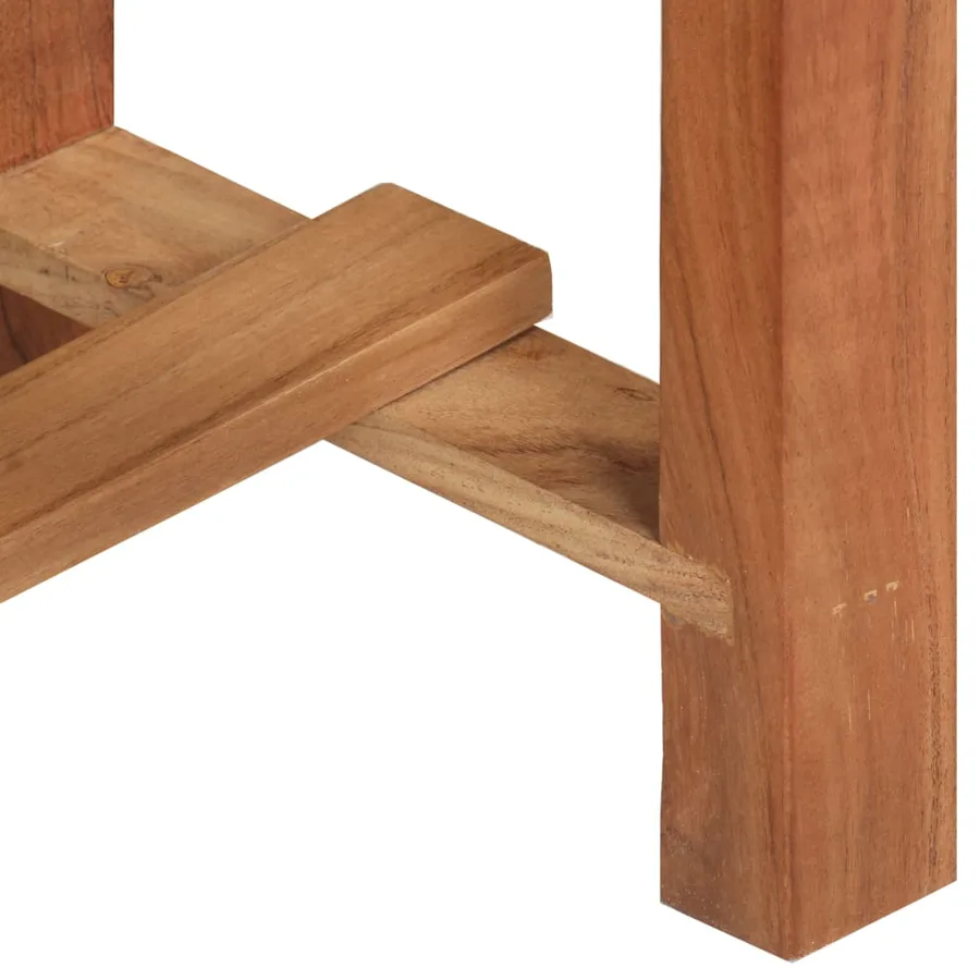 Buffet 115x35x75 cm Bois d'acacia massif - 6