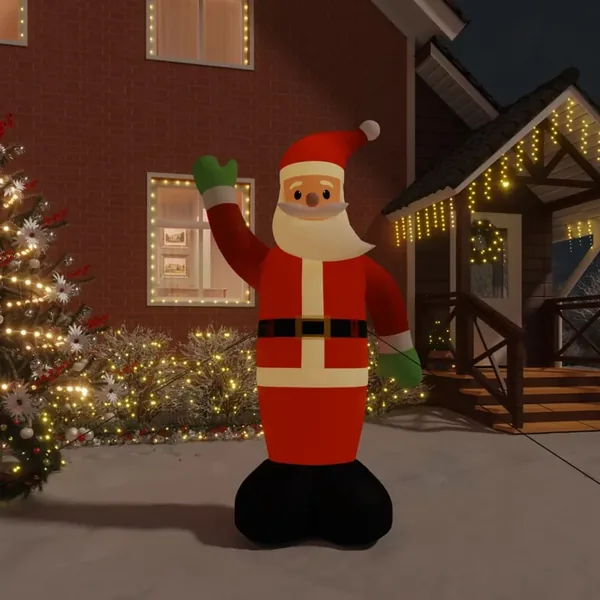 Père Noël gonflable avec LED 370 cm