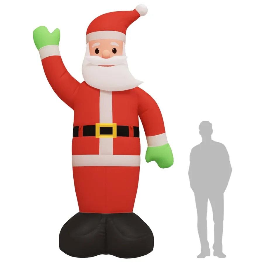 Père Noël gonflable avec LED 370 cm - 11