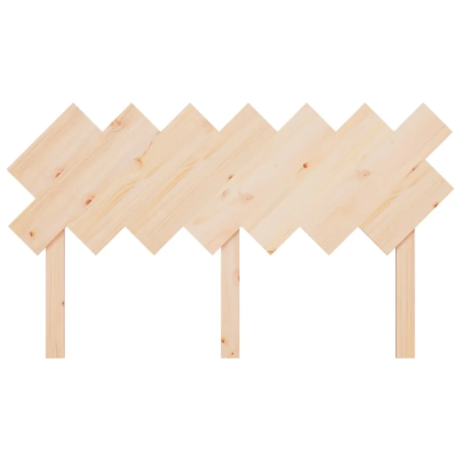 Tête de lit 151,5x3x81 cm Bois massif de pin - 4