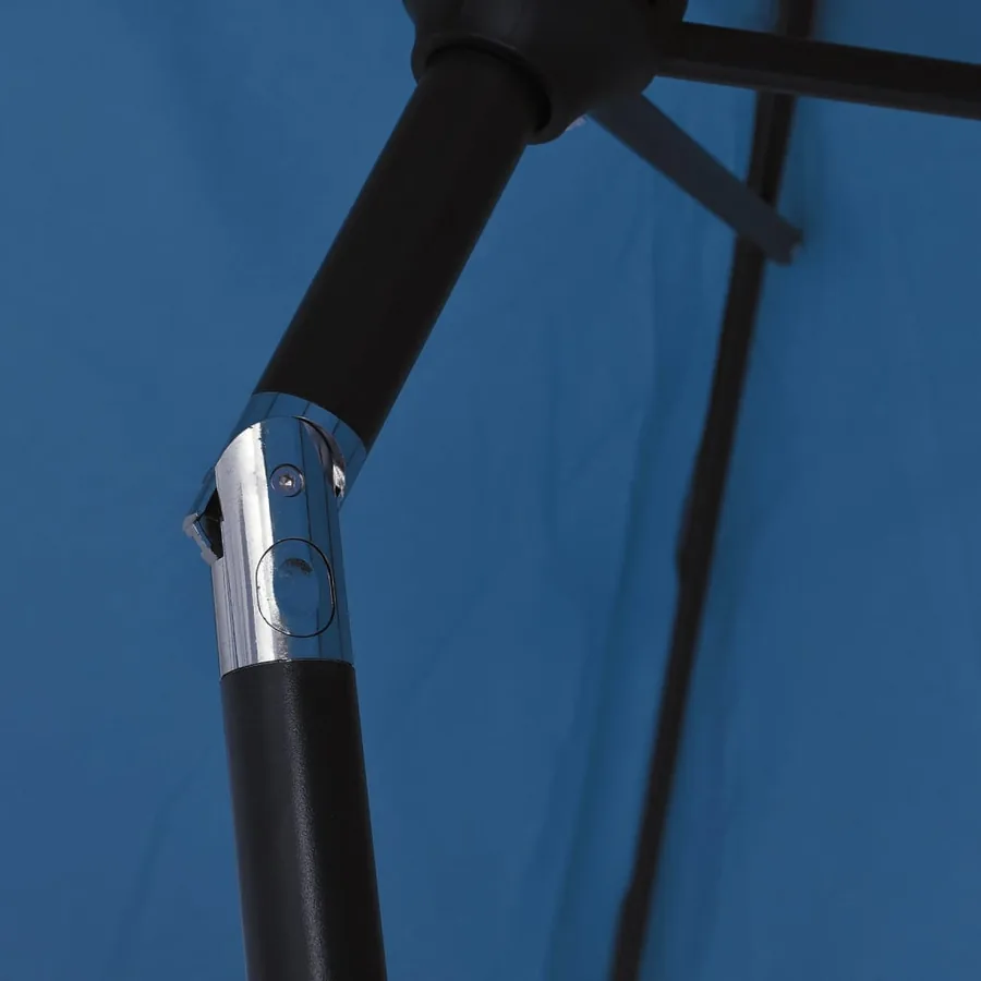 Parasol Bleu 200x224 cm Aluminium - 6