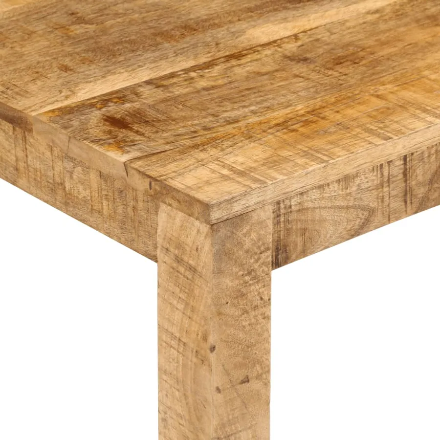 Table basse 100x55x40 cm bois de manguier massif - 5