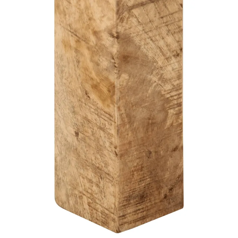 Table basse 100x55x40 cm bois de manguier massif - 6