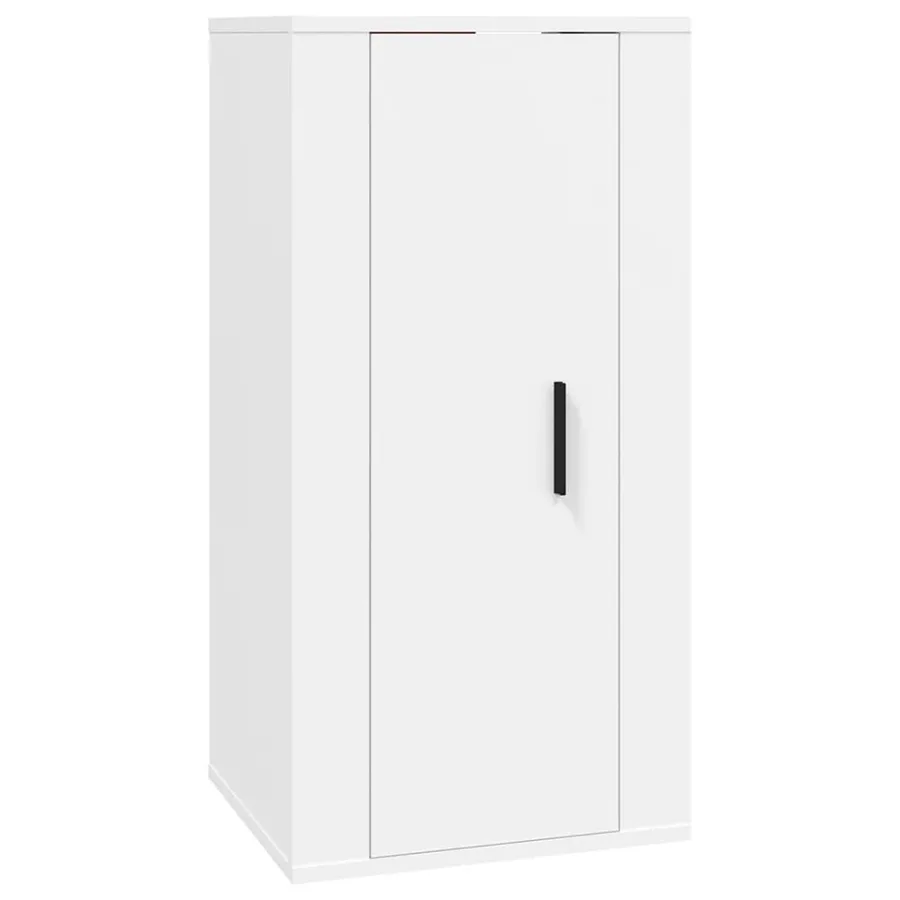 Ensemble de meubles TV 8 pcs Blanc Bois d'ingénierie - 6