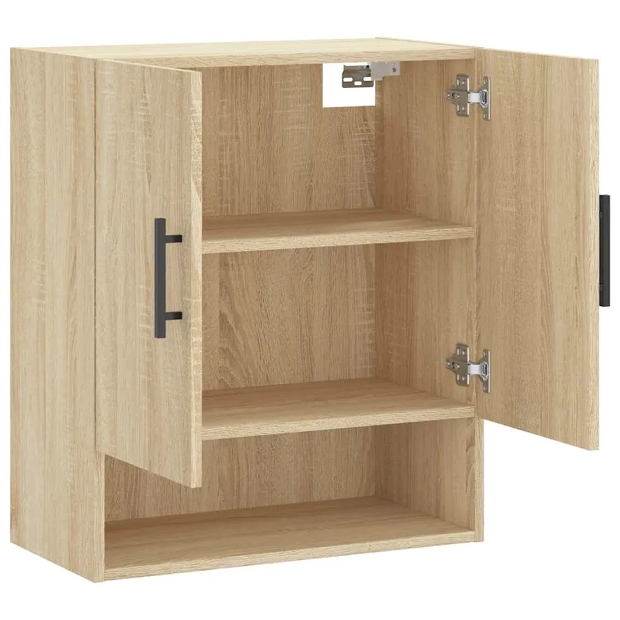 Armoire murale chêne sonoma 60x31x70 cm bois d'ingénierie - 5