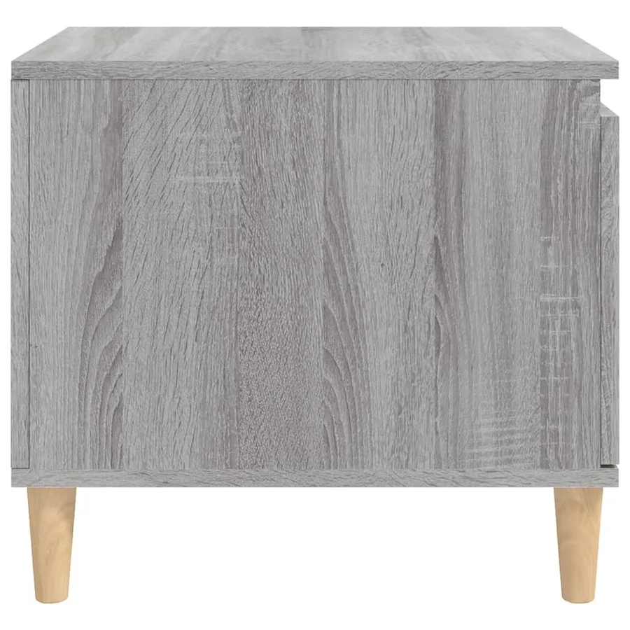 Table basse Sonoma gris 100x50x45 cm Bois d'ingénierie - 7