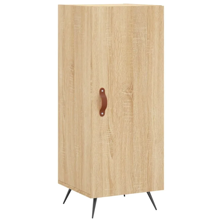 Buffet haut Chêne sonoma 34,5x34x180 cm Bois d'ingénierie - 5