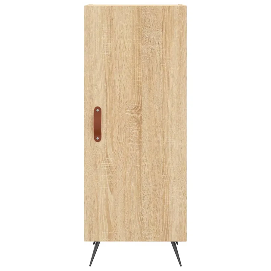 Buffet haut Chêne sonoma 34,5x34x180 cm Bois d'ingénierie - 6