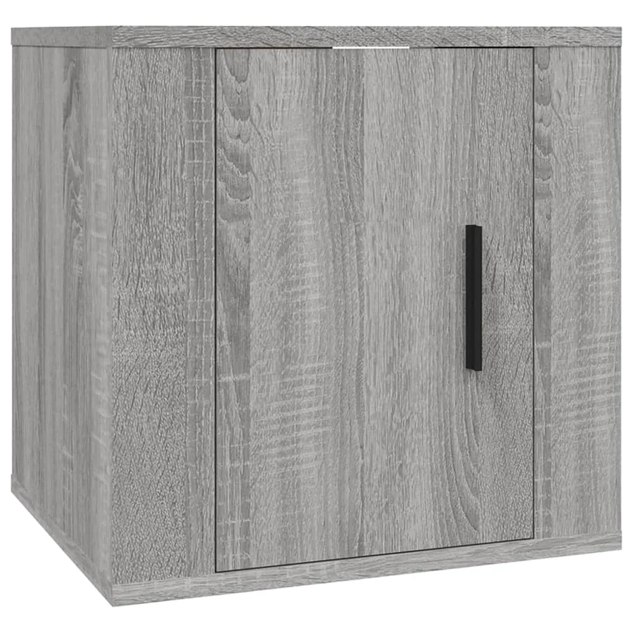 Ensemble de meubles TV 3 pcs Sonoma gris Bois d'ingénierie - 6