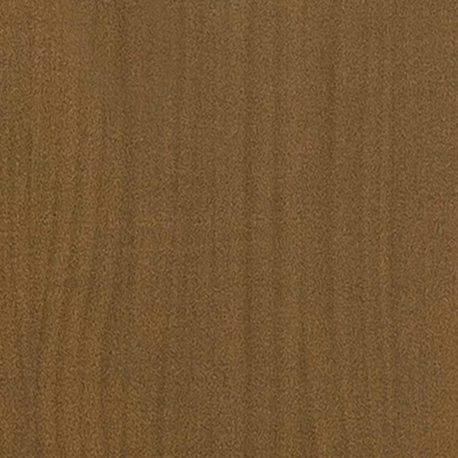 Table basse marron miel 75x50x33,5 cm bois de pin massif - 7