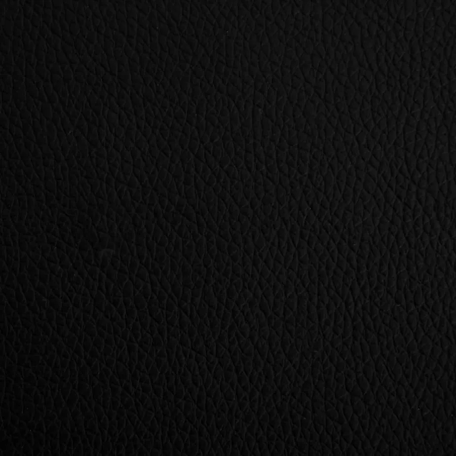 Lit pour chien noir 70x45x28 cm similicuir - 6