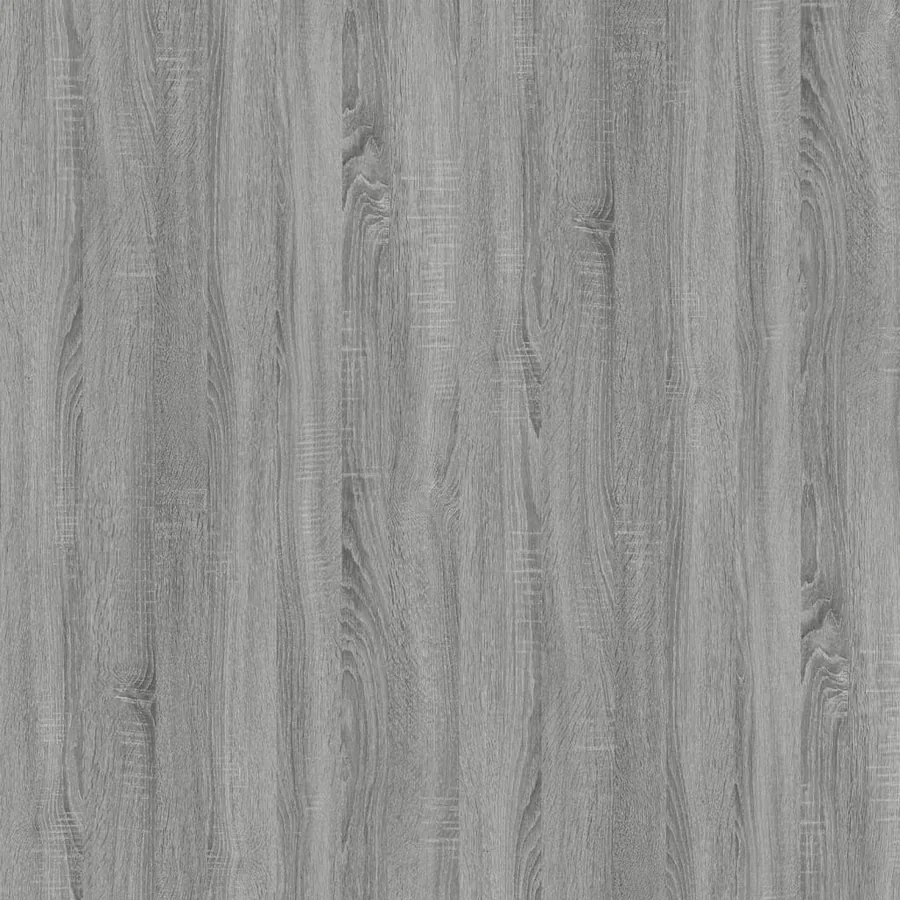 Table d'appoint Sonoma gris 50x46x35 cm Bois d'ingénierie - 9