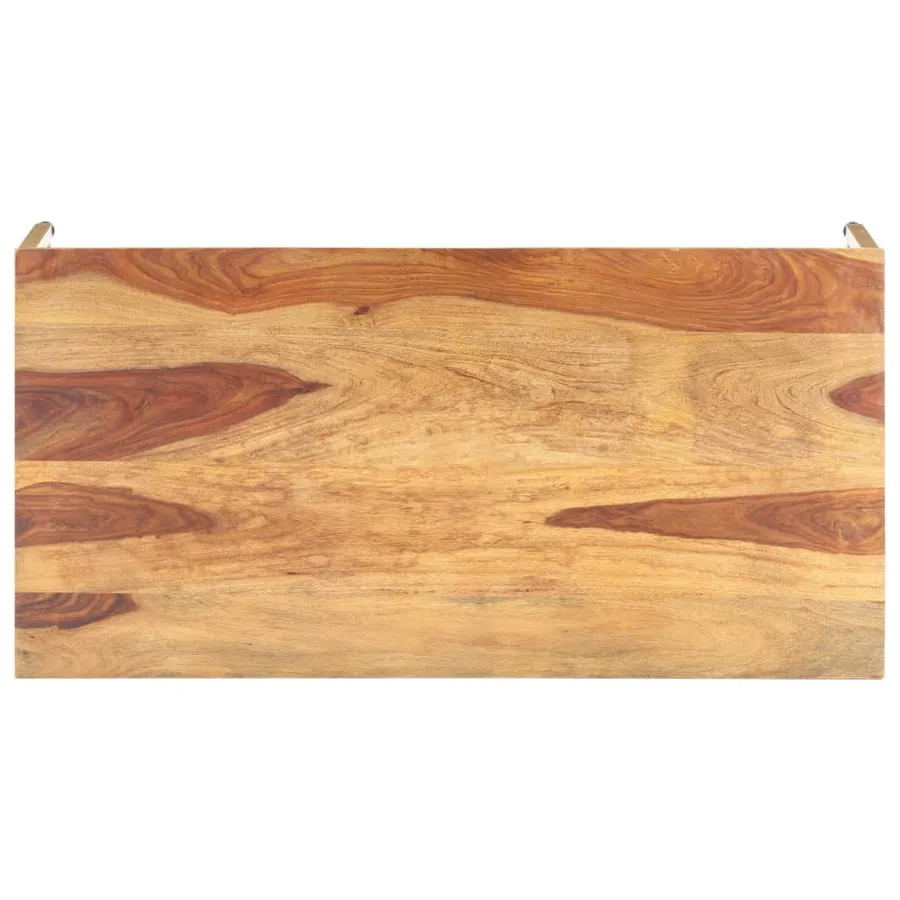 Table basse 120x60x40 cm Bois massif - 3
